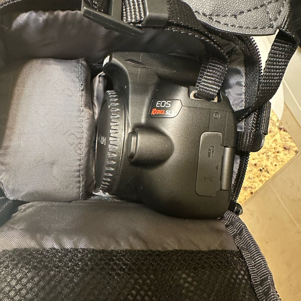 Canon EOS Rebel SL1 Black Camera